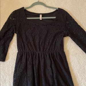 Black Lace Dress